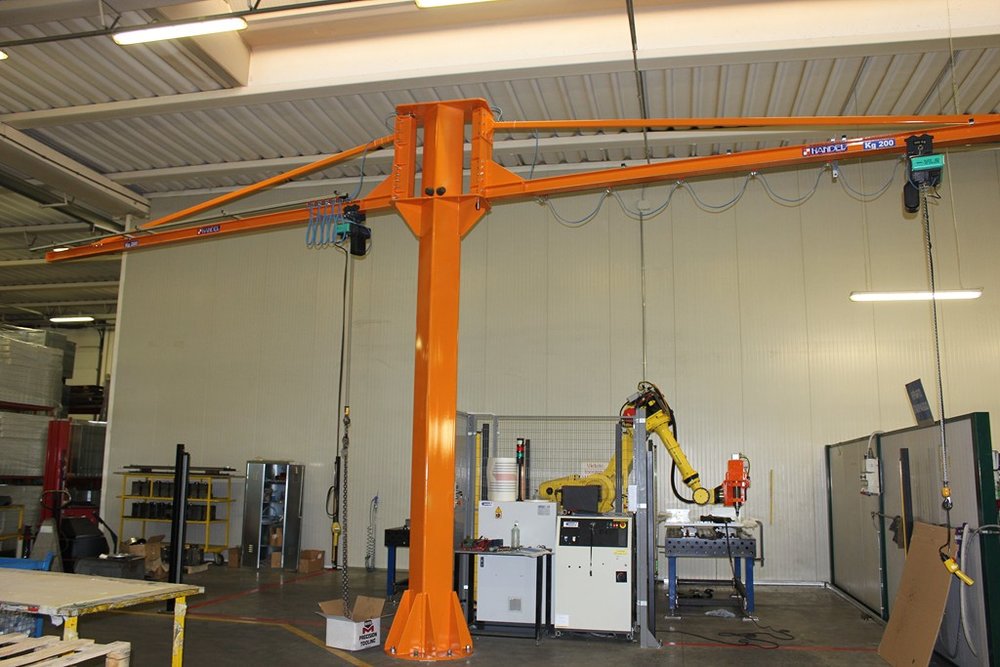 A Swing Jib Crane up to 200 kg Industry EMEA